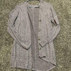 Maurice’s size medium sweater in marled burgundy